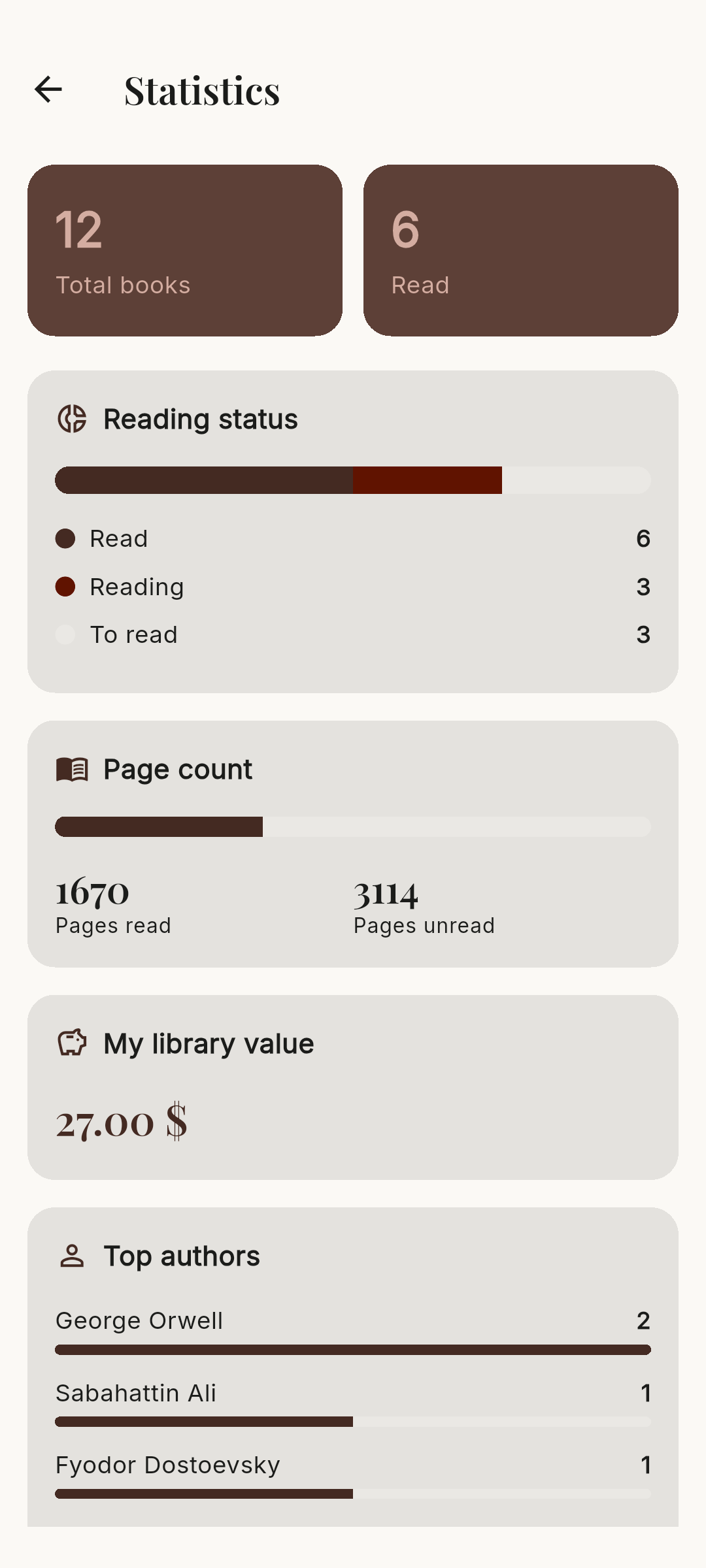 Statistics